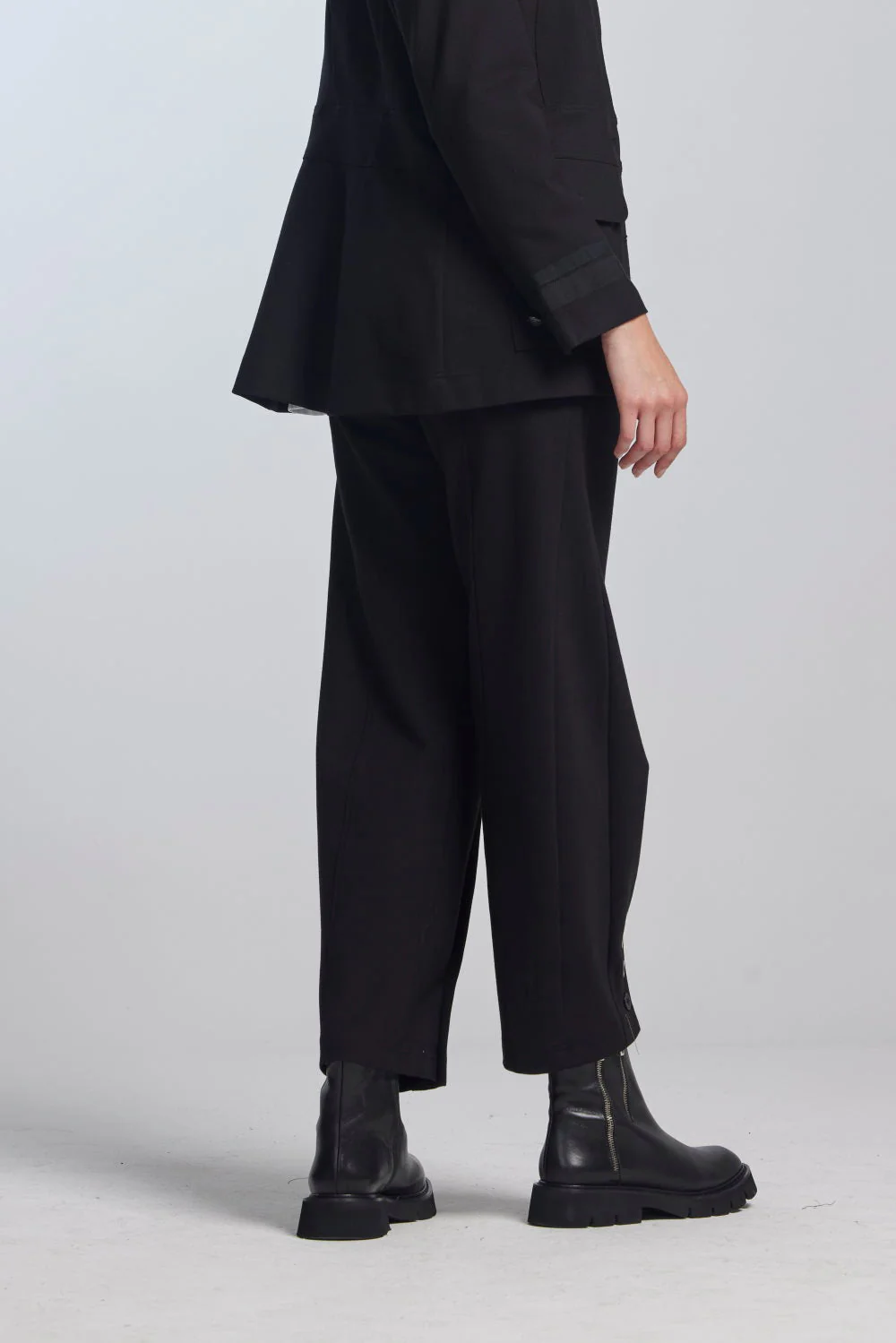 Paula Ryan Roma Buttoned Officer Pant - Image 7