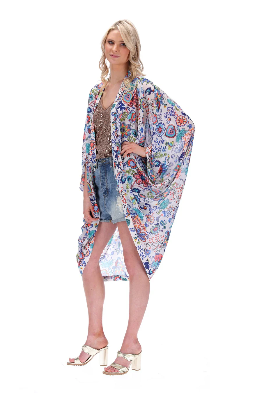 Augustine Saxton Kimono - Long - Image 2
