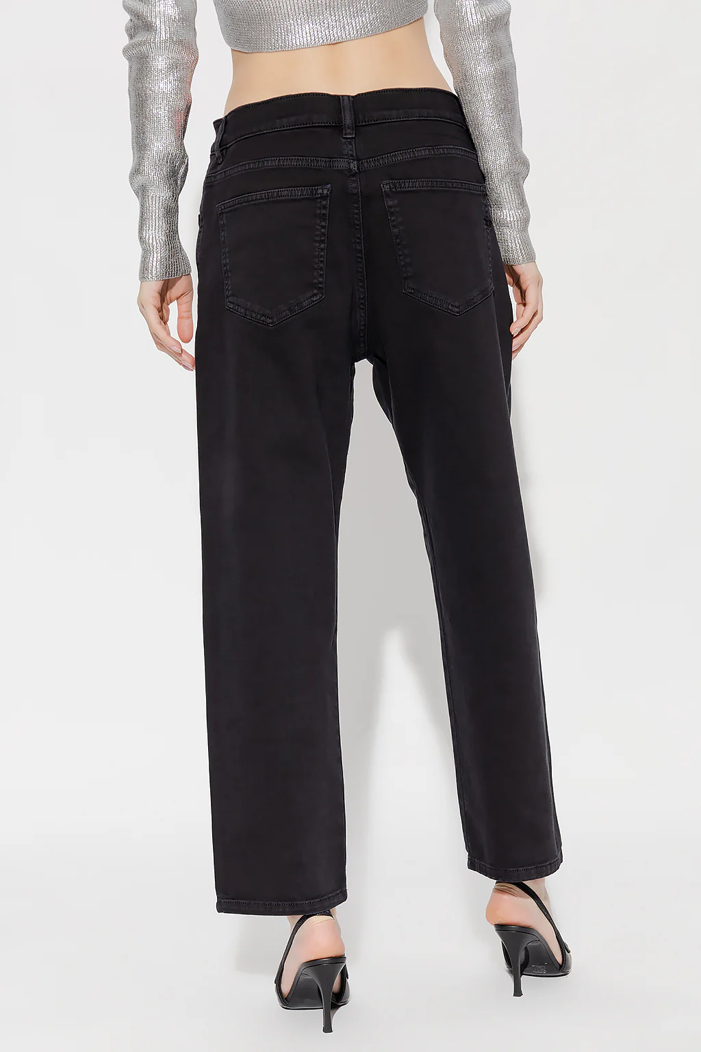 Diesel D-AIR L.32 TROUSERS BLACK - Image 2