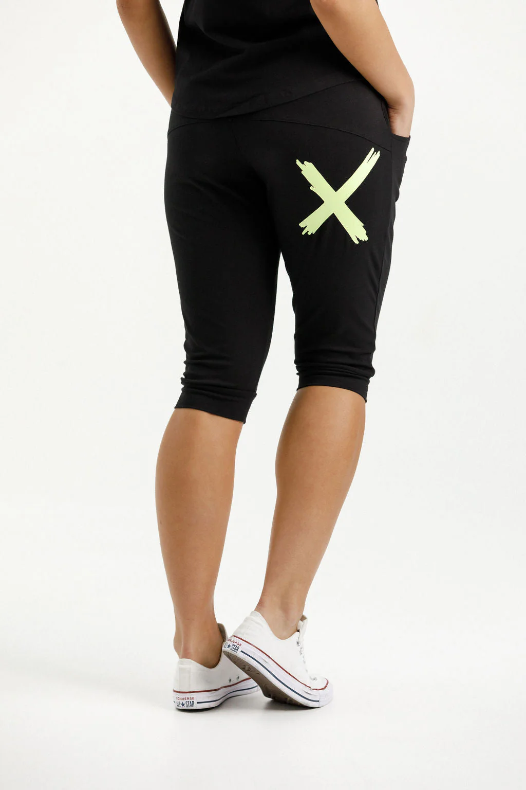 3/4 Apartment Pants  LIME X - Image 2