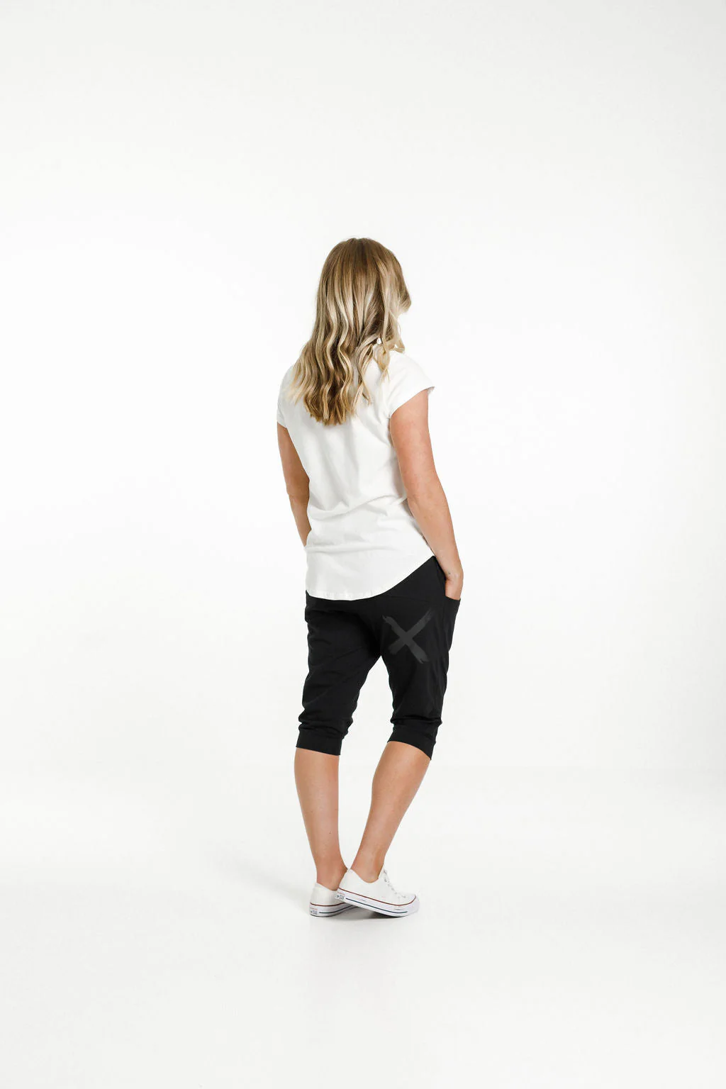 3/4 Apartment Pants - BLACK X - Image 6