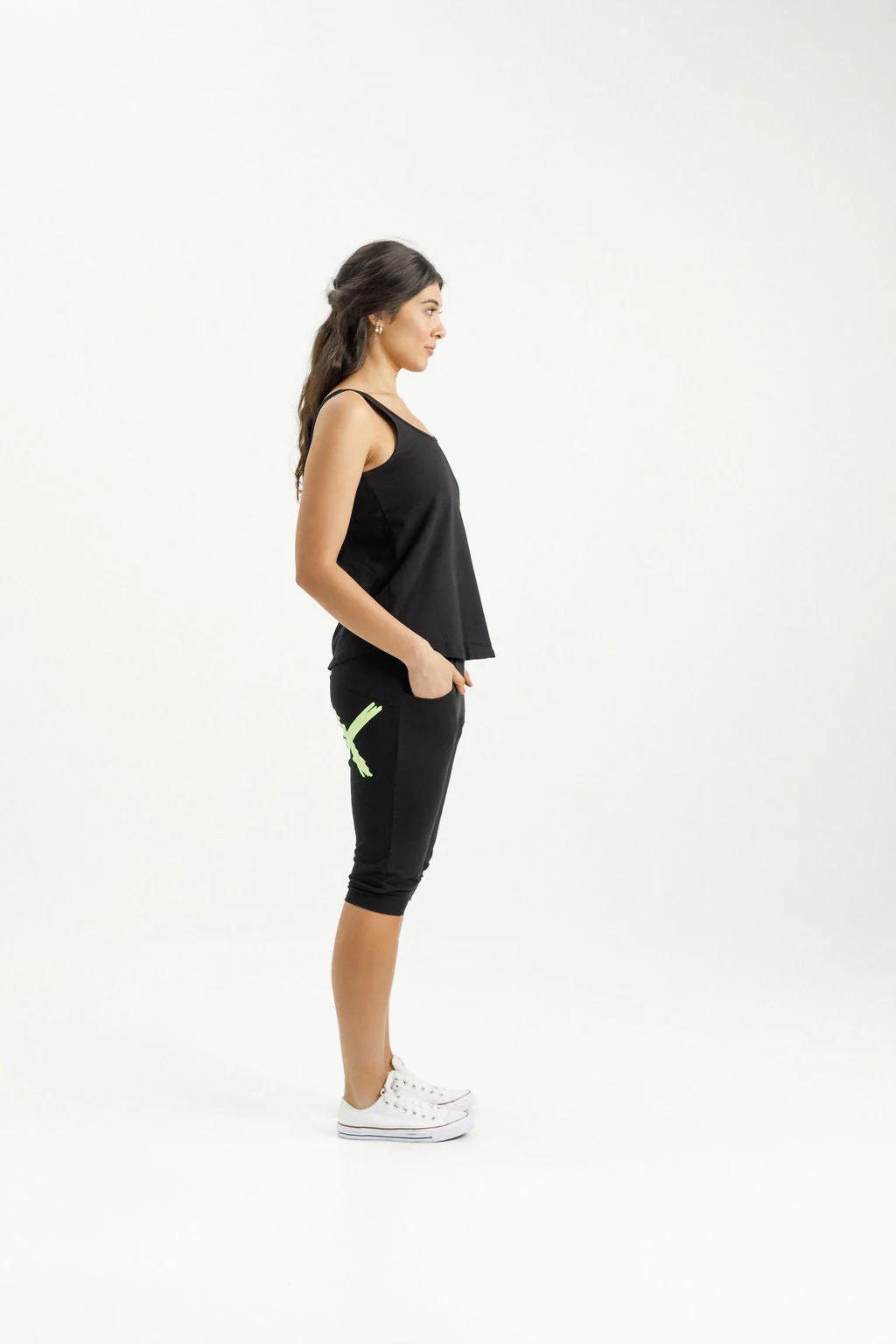 3/4 Apartment Pants  LIME X - Image 7