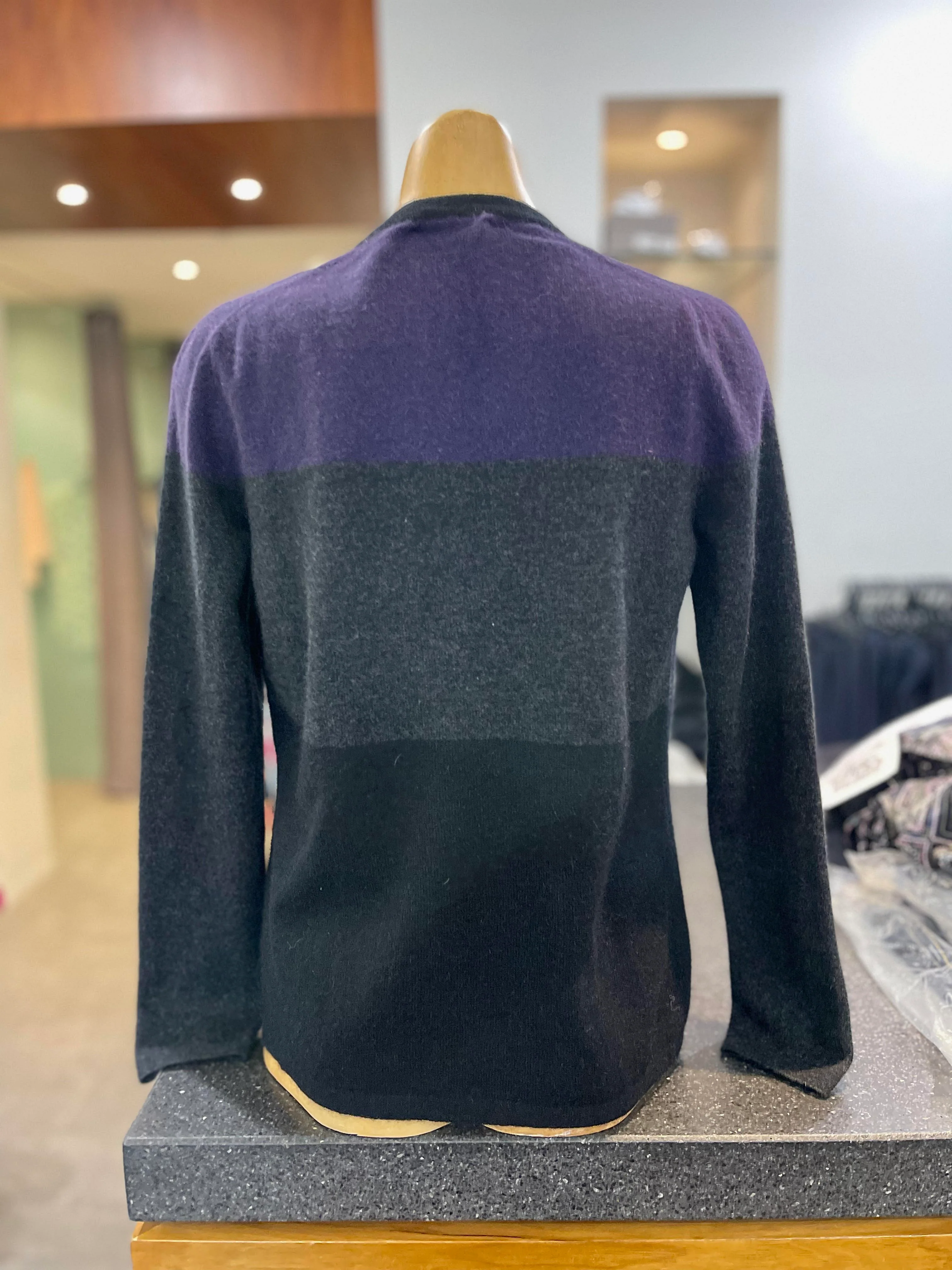 Optimum 3 Tone Possum Cardigan - Image 3