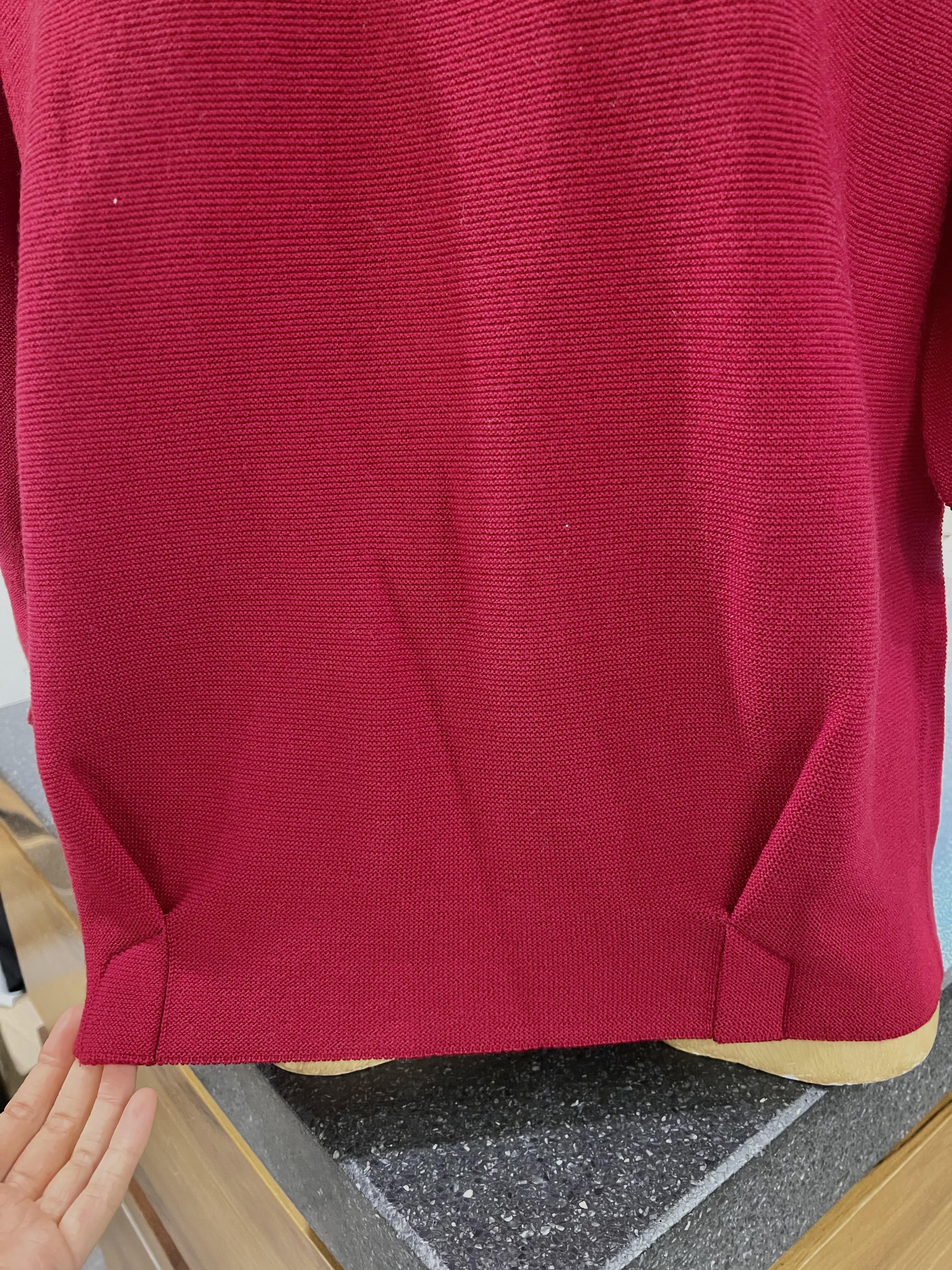 3/4 Tulip Sleeve Jumper - Tamarillo - Image 3