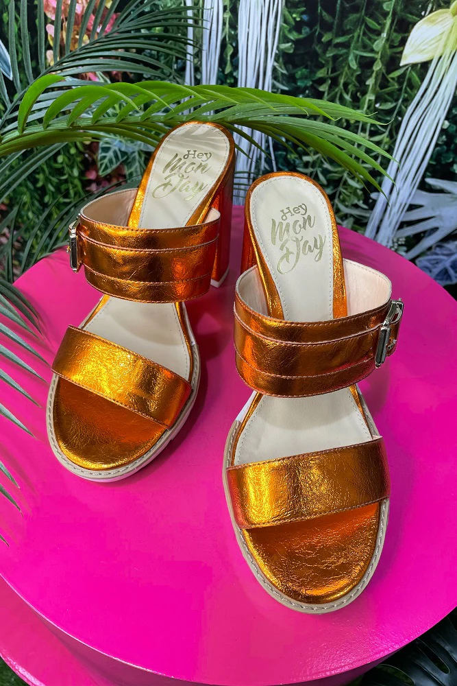 Hey Monday Alexis Heel-Copper - Image 3