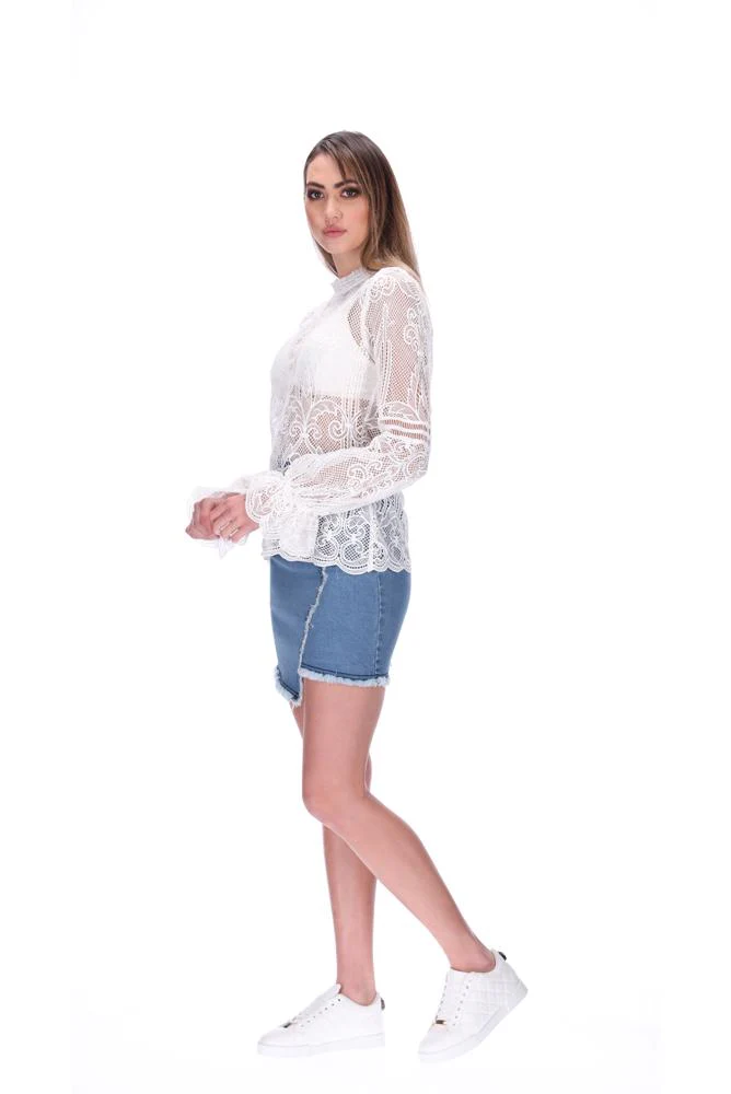 Amaya Jean Lace Top - Image 4