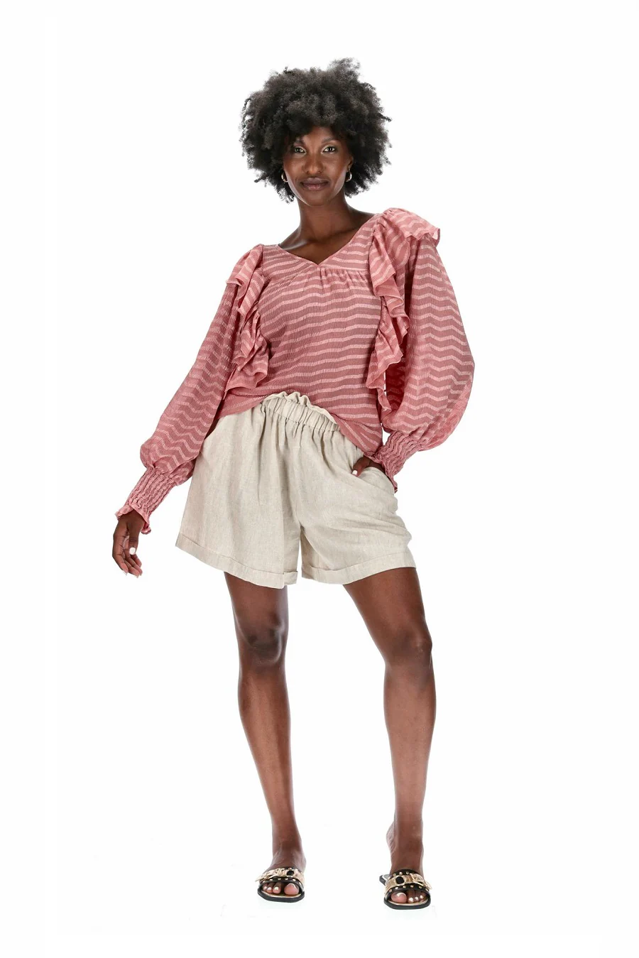 Amaya Lala Short Beige - Image 2