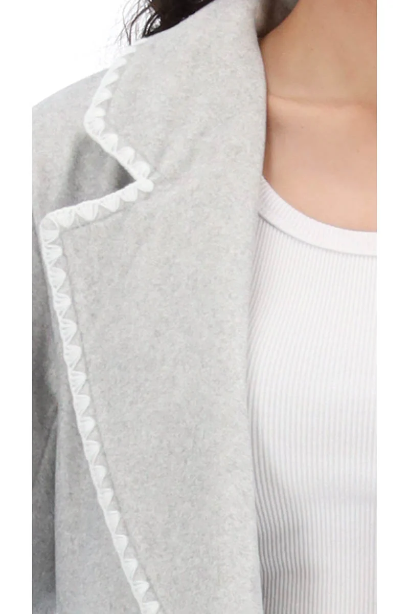 Amaya Magnolia Coat - Grey - Image 3