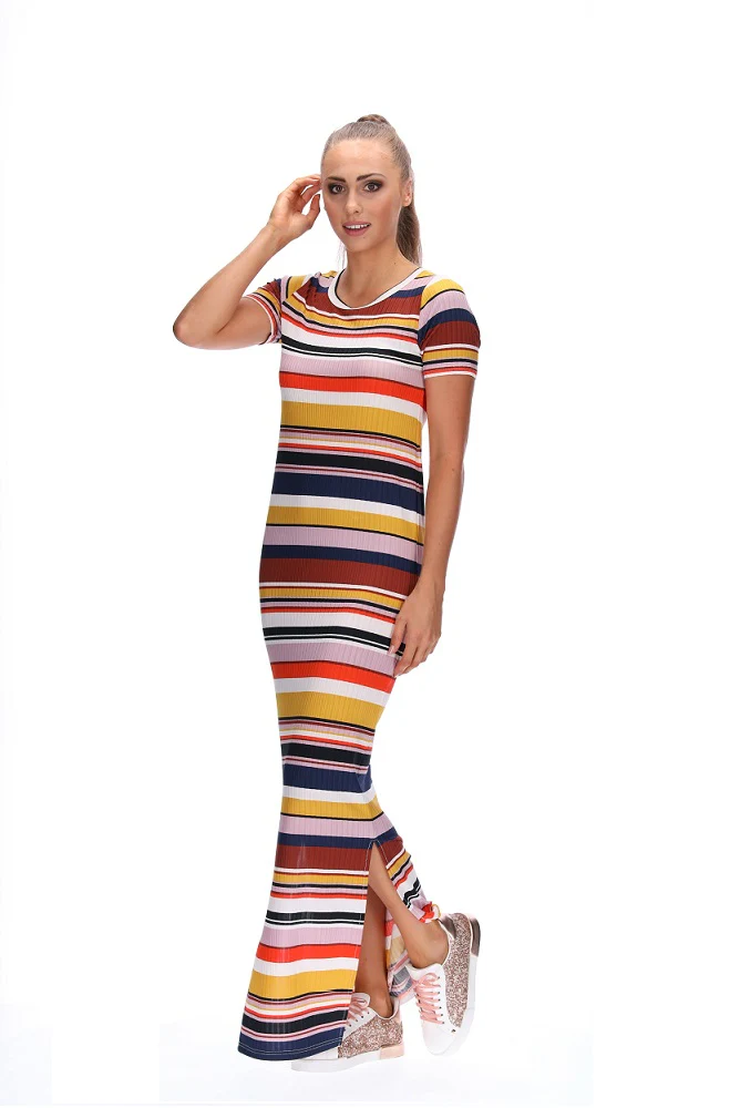Amaya Rita Dress Stripe - Image 3