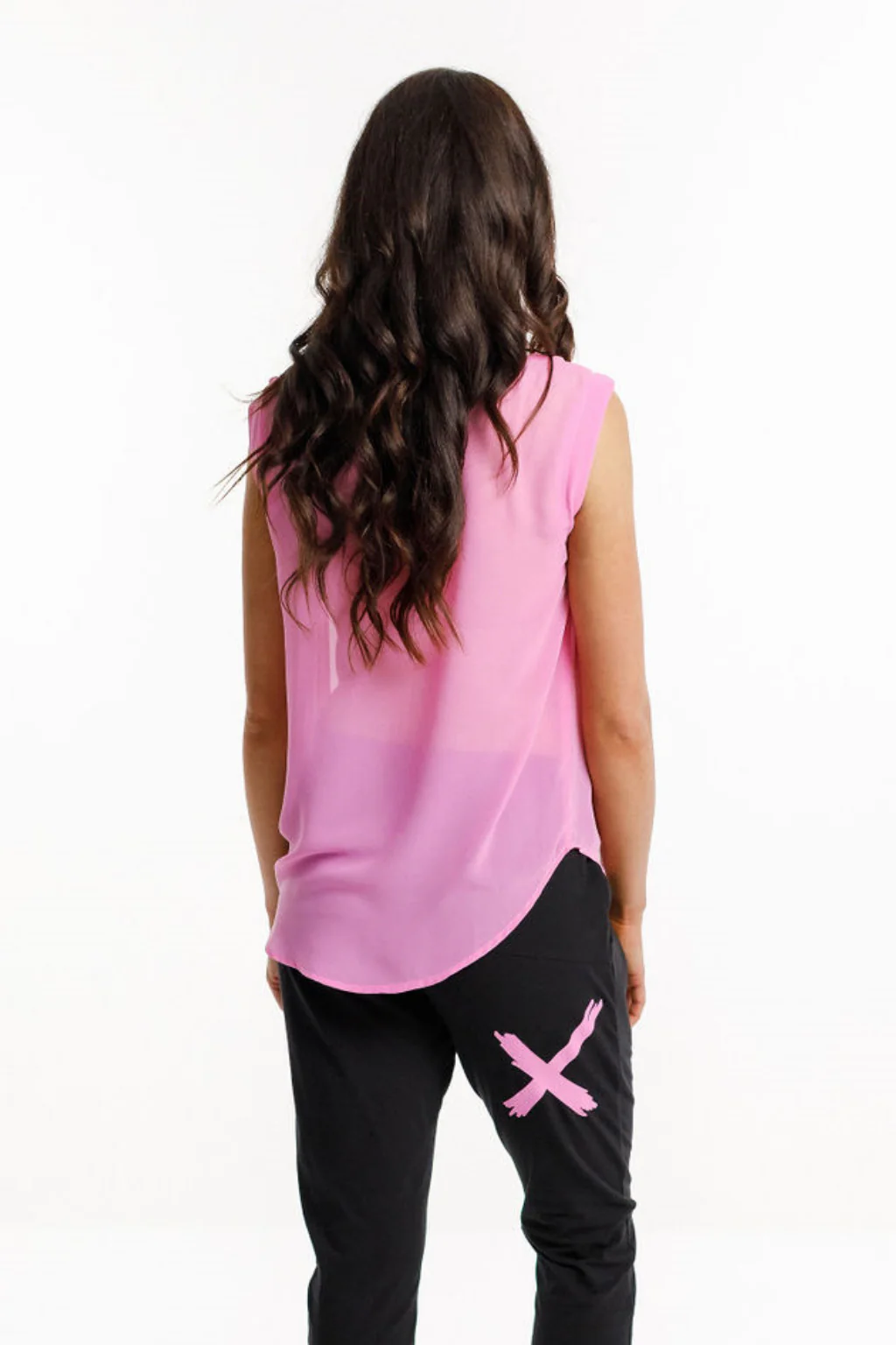 Apartment Pants Black / Lollipop Pink X - Image 2