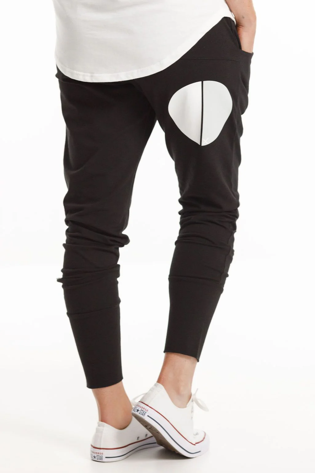 Apartment Pants - Cut Circle Dot