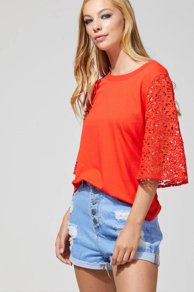 Arya Top - Tangerine - Image 2