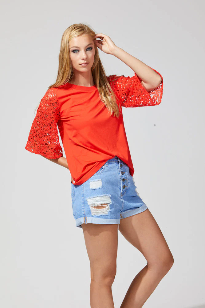 Arya Top - Tangerine - Image 4