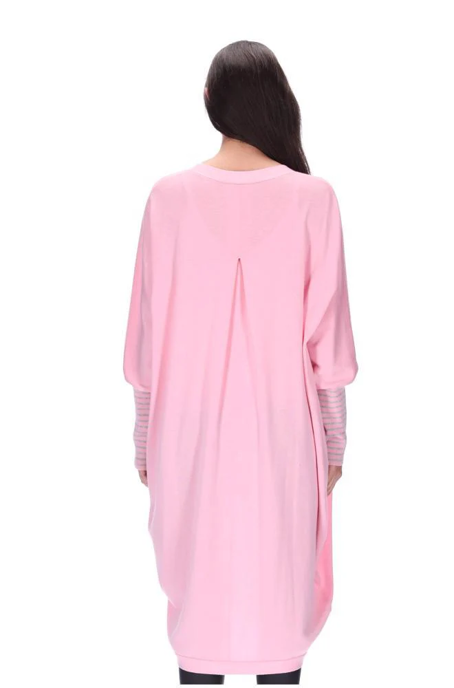 Augustine Pink Merino Blend Kimono Cardi - Image 3