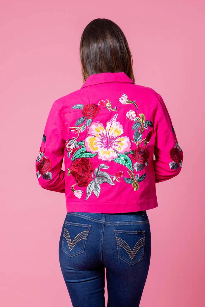 Augustine Emma Denim Jacket - Image 2