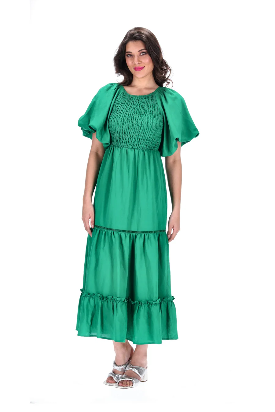 Augustine Lydia Maxi Dress Green - Image 3