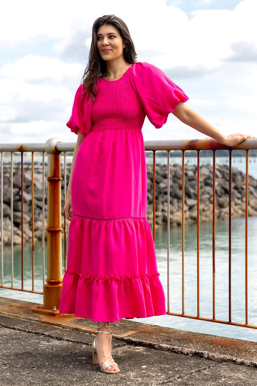 Augustine Lydia Maxi Dress PINK