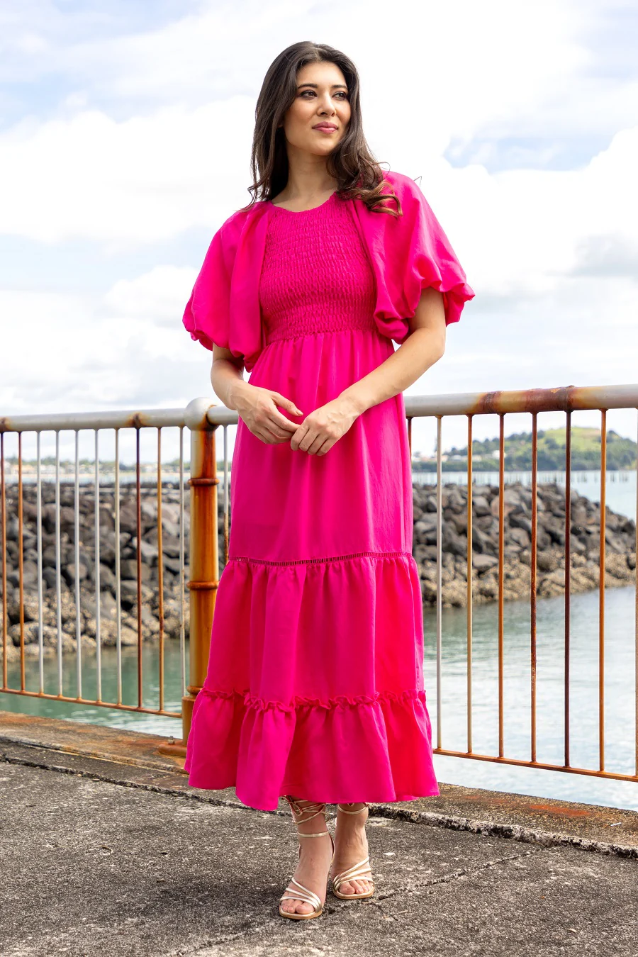 Augustine Lydia Maxi Dress PINK - Image 2