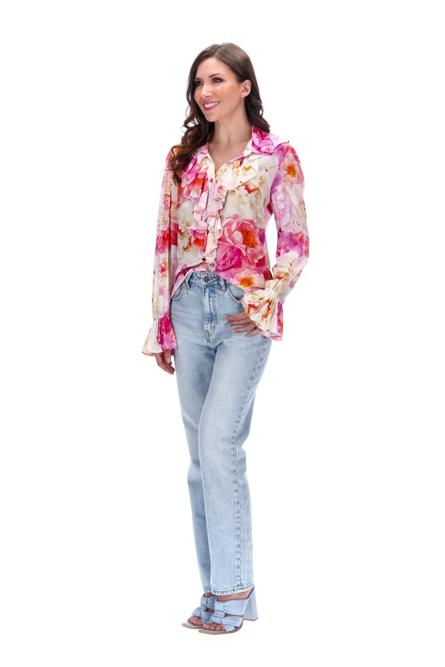 Augustine Monica Shirt Pink Floral - Image 5
