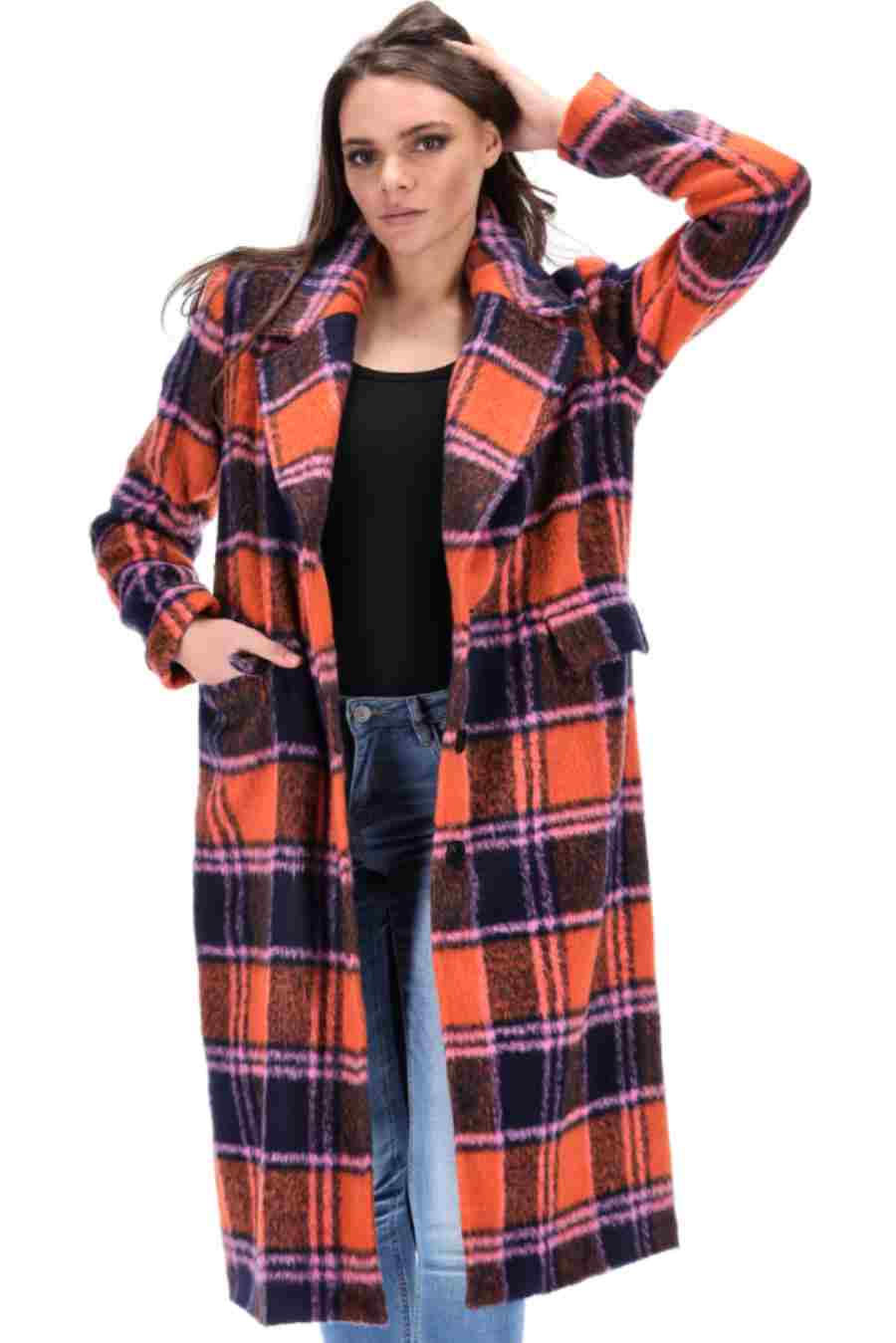 Augustine Paytyn Coat - Orange - Image 3