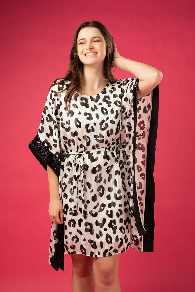 Augustine Raven Kaftan Short