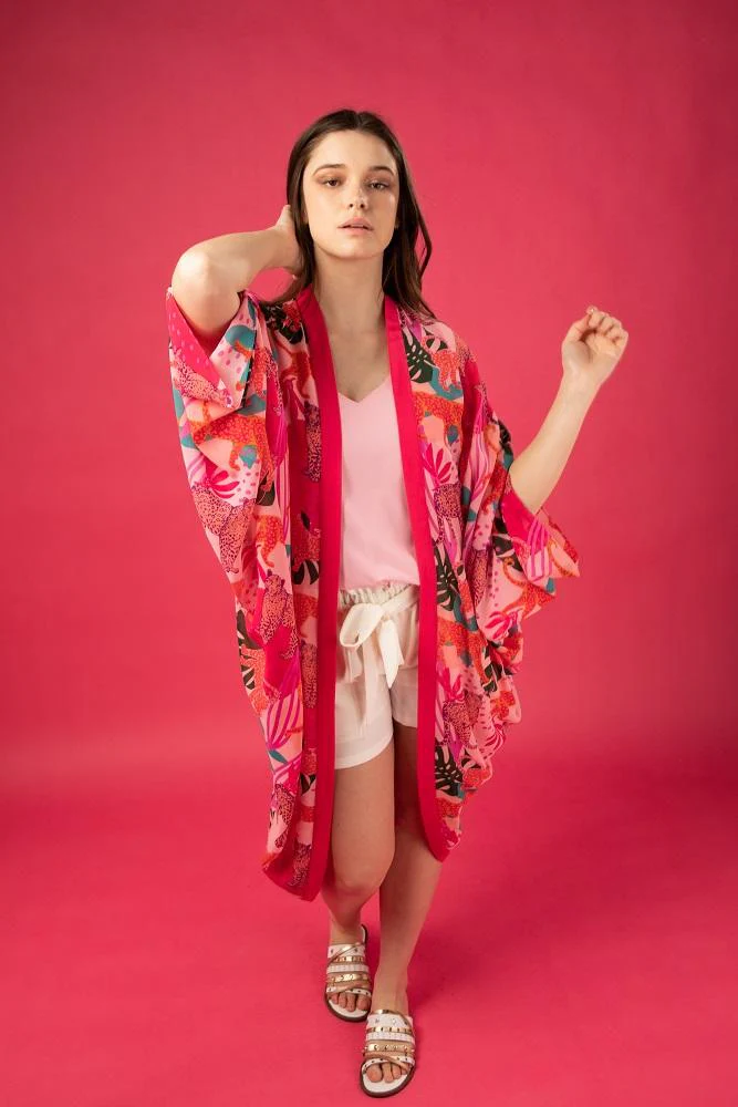 Augustine Sienna Kimono Long