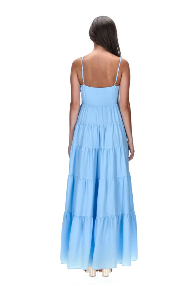 Augustine Shea Dress Baby Blue - Image 5