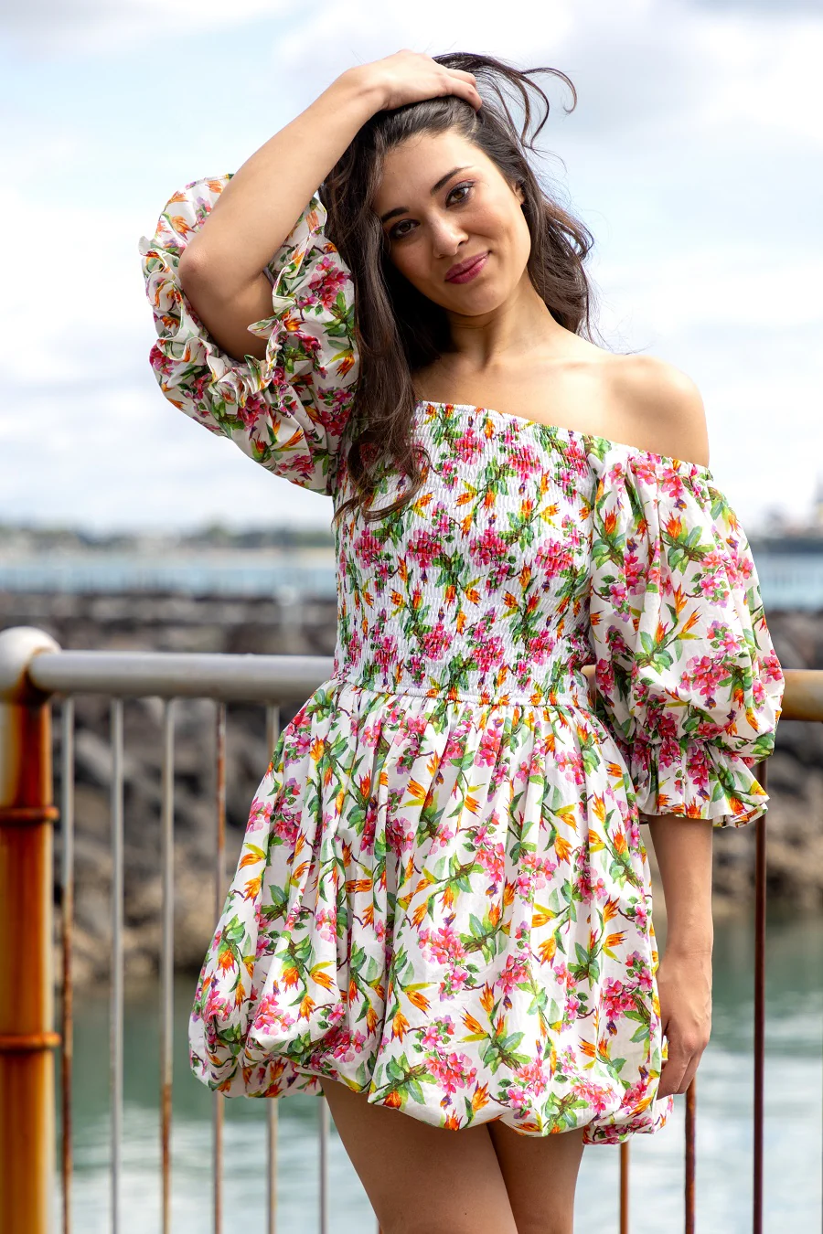 Augustine Victoria Mini Dress Floral - Image 2