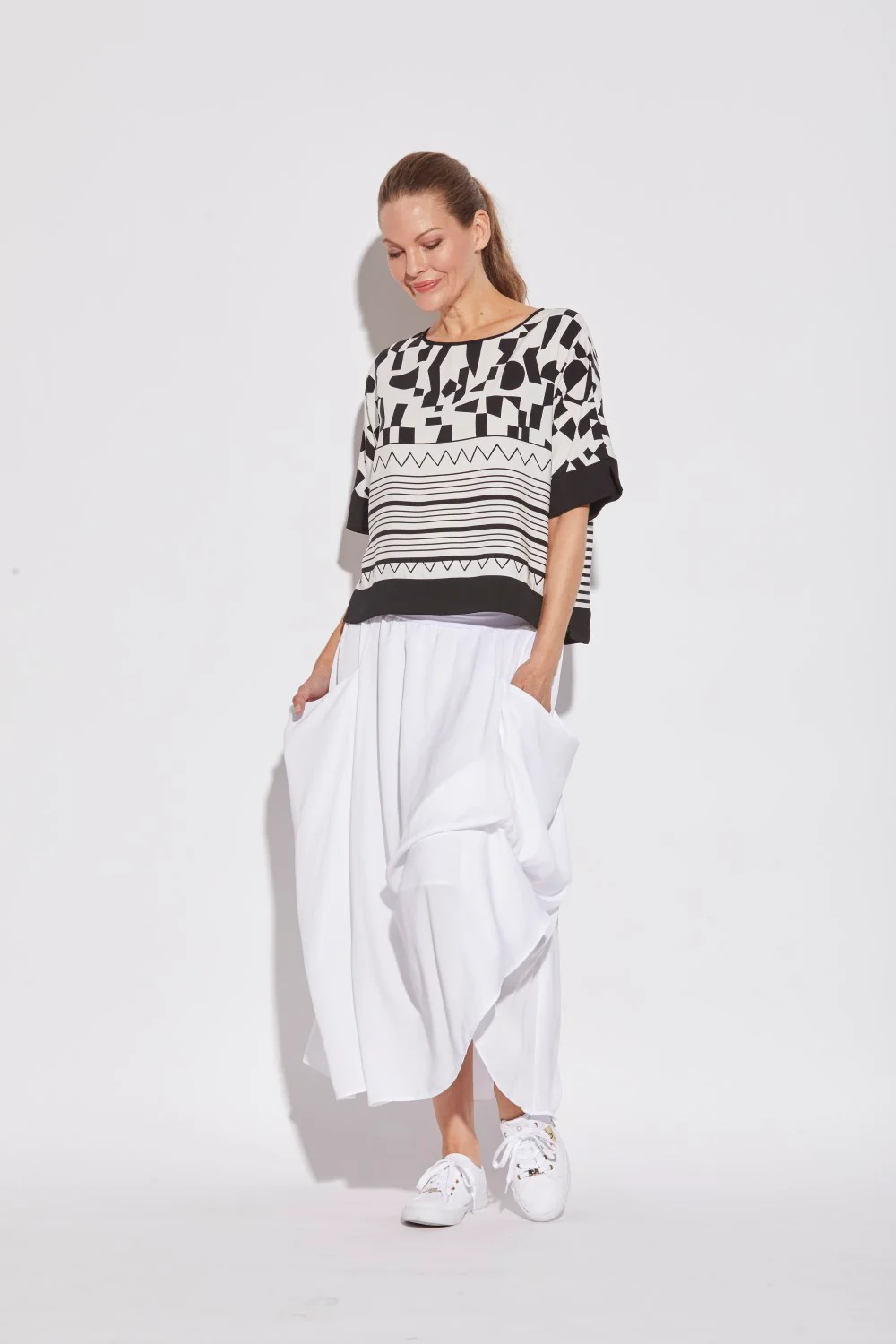 Basque Pocket Skirt - Image 7