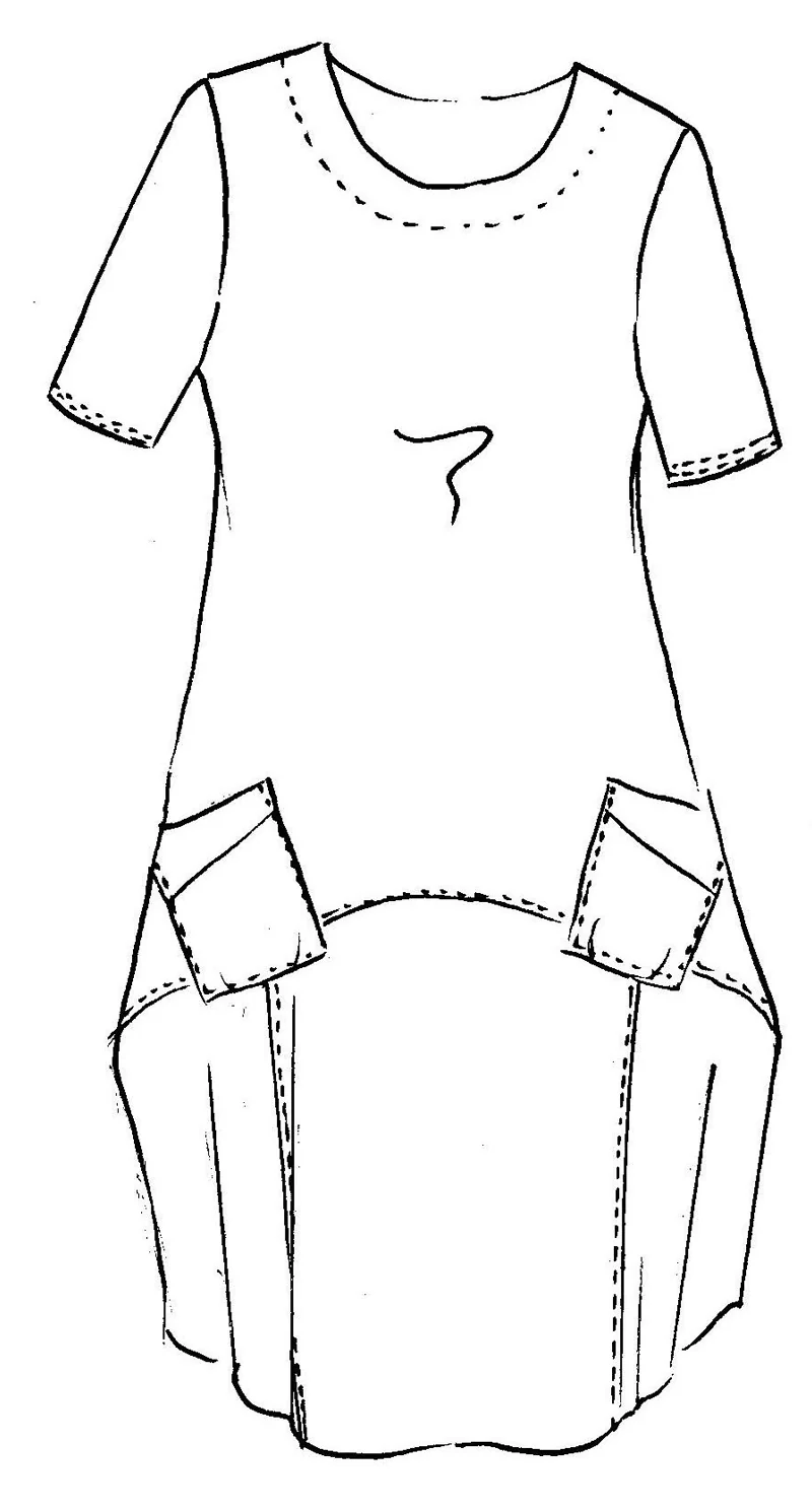 Paula Ryan Bell Dress - Image 2