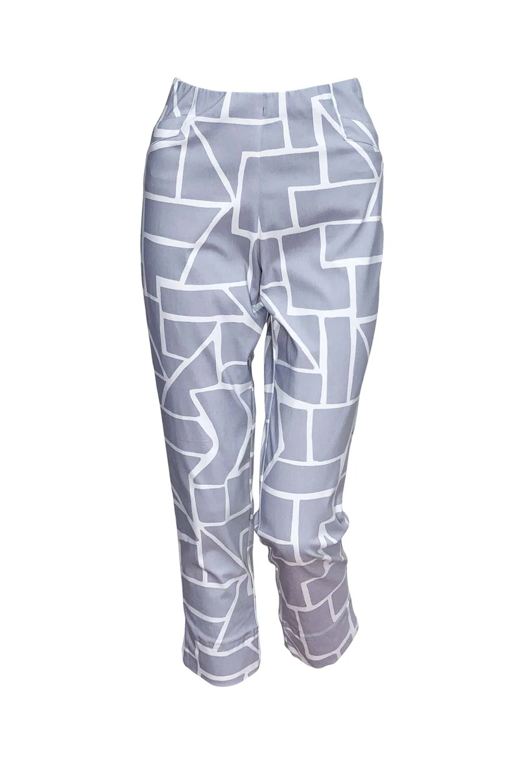 Bittermoon Capri Pant - Grey Puzzle - Image 4