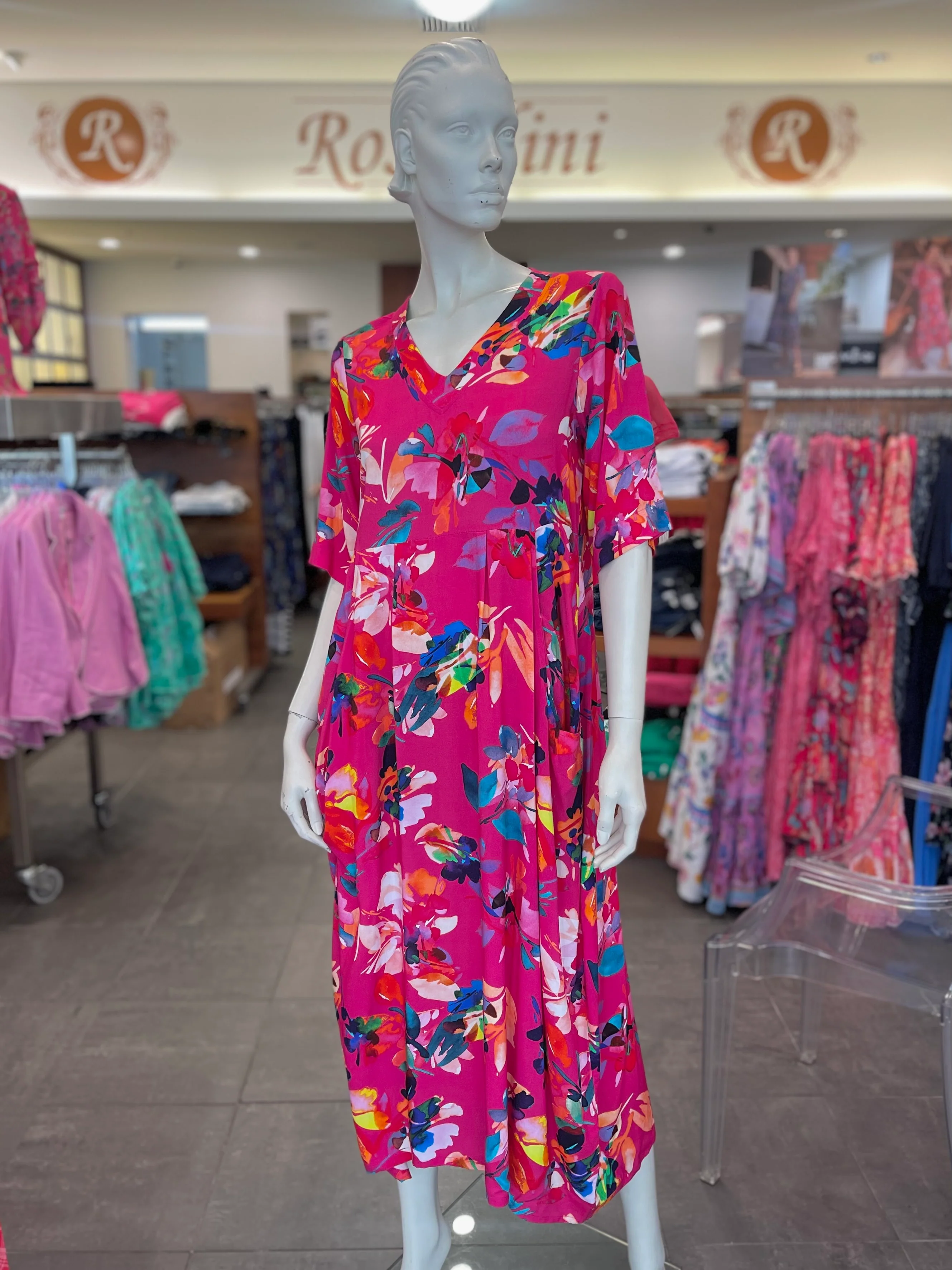 Bittermoon Carly Dress - Pink Splash
