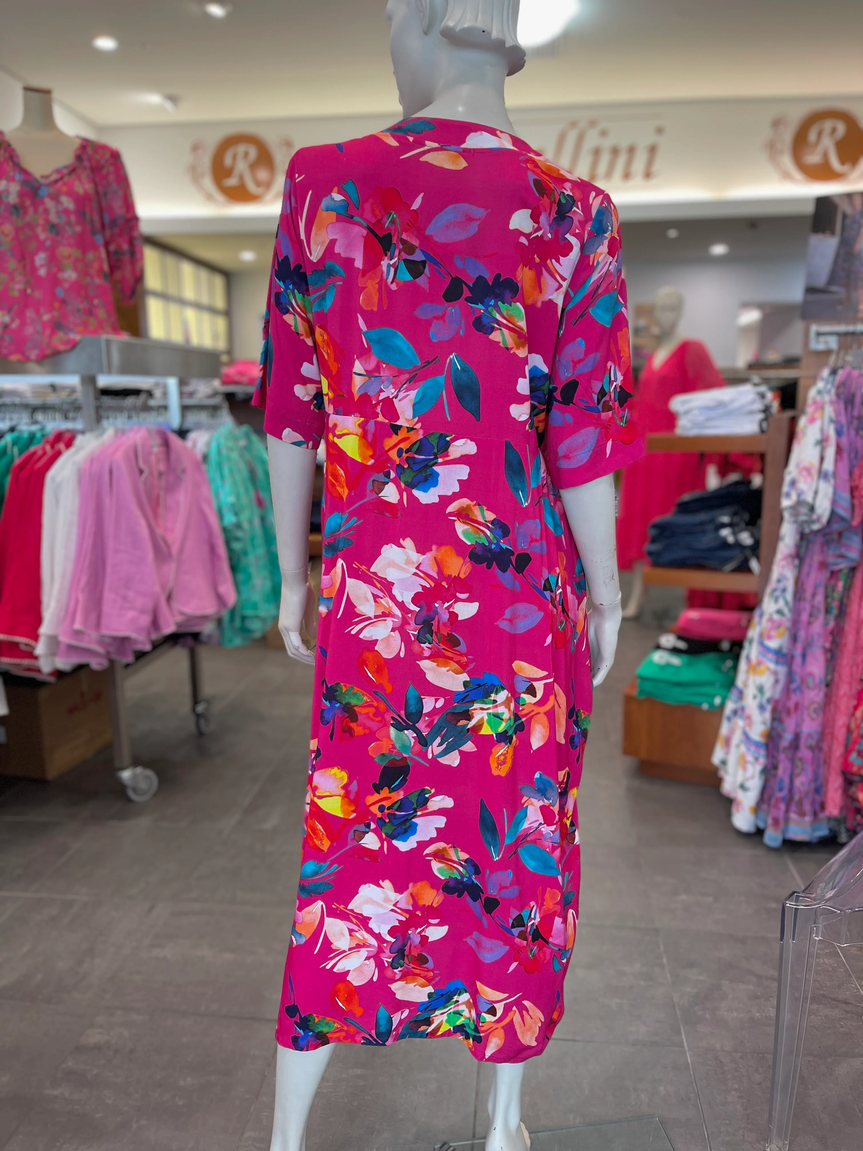 Bittermoon Carly Dress - Pink Splash - Image 3