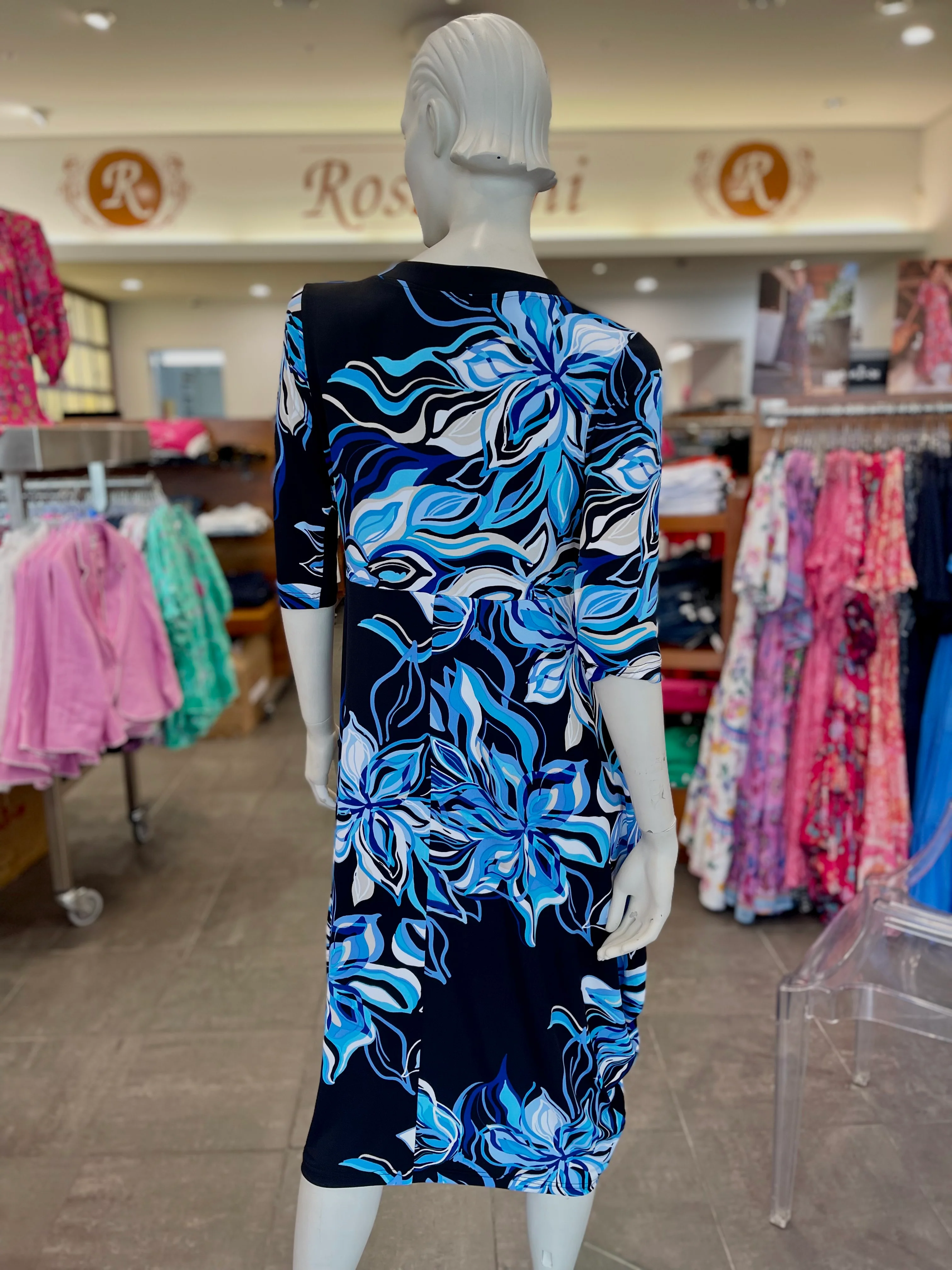 Bittermoon Carly Dress - Blue Floral - Image 3