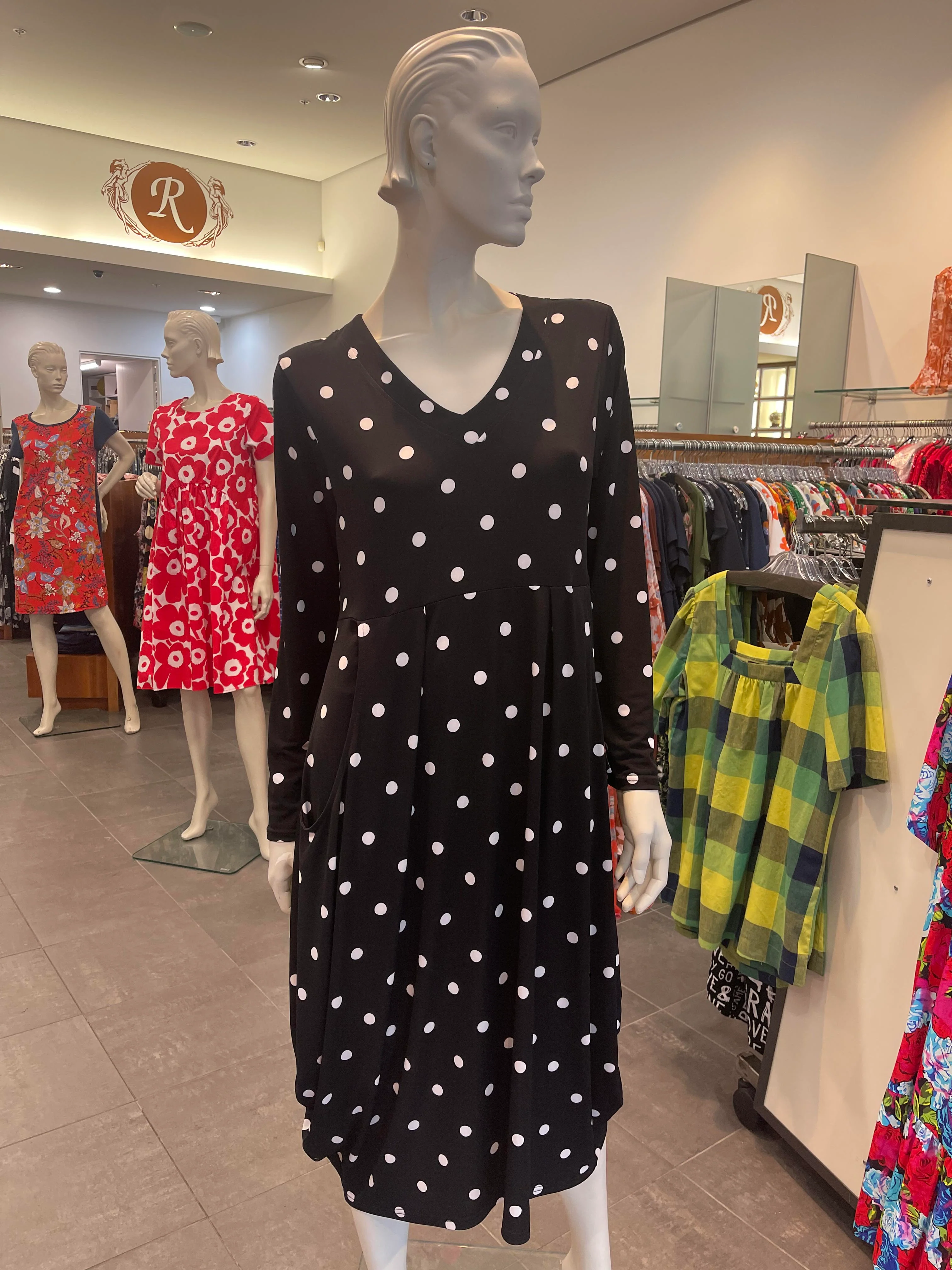 Bittermoon Carly Dress - Black Spot