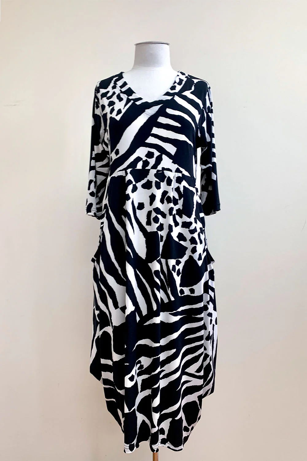 Bittermoon Carly Dress -Black/White