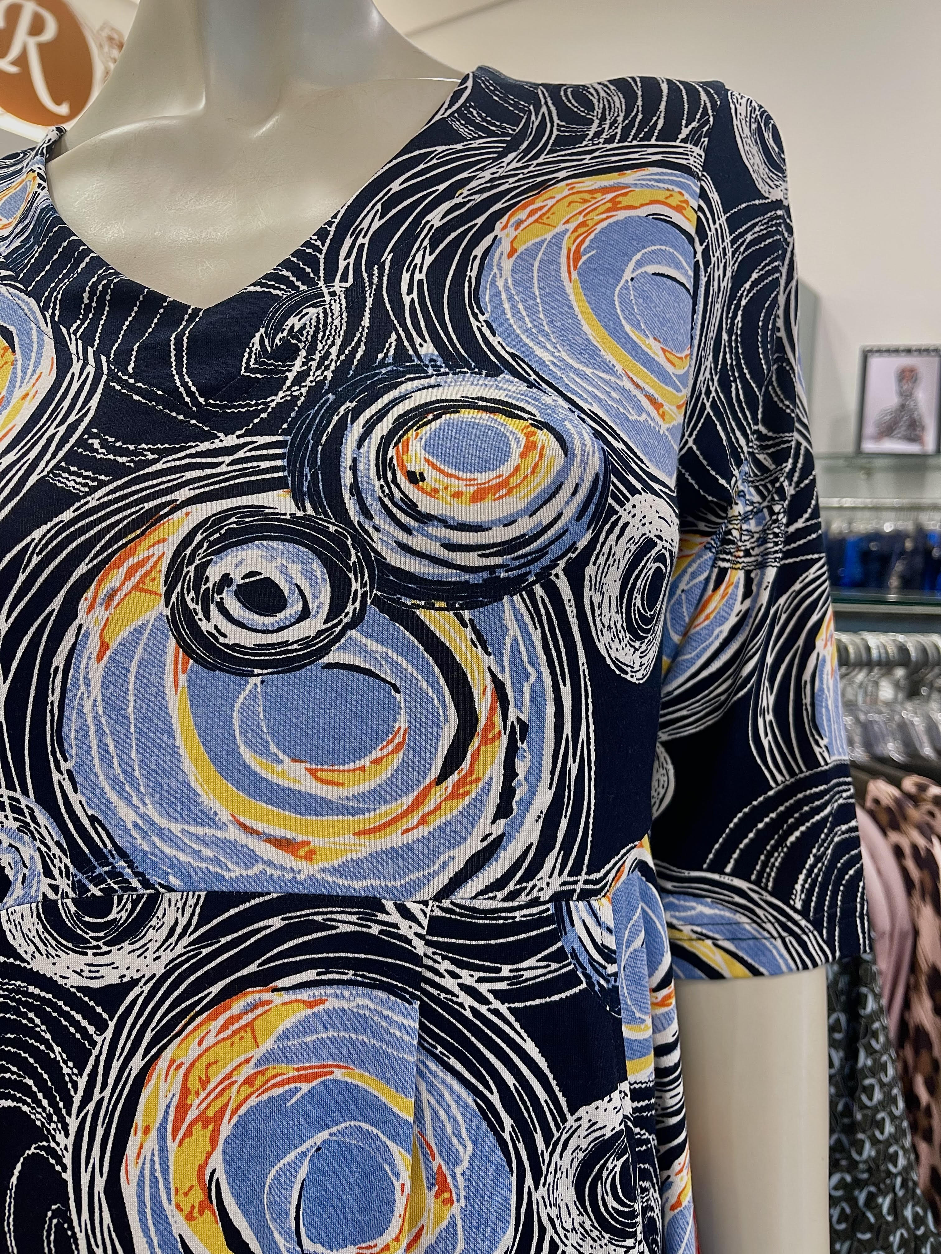 Bittermoon Carly Dress - Galaxy Print - Image 2