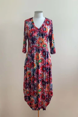 Bittermoon Carly Dress - Navy Floral - Image 4