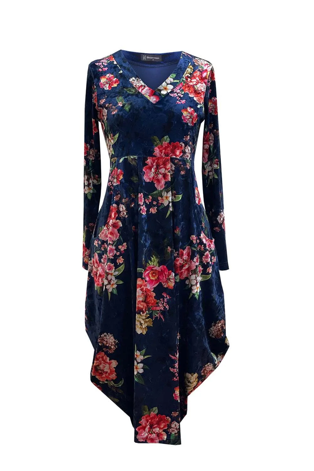 Bittermoon Carly Dress Velvet - Ink