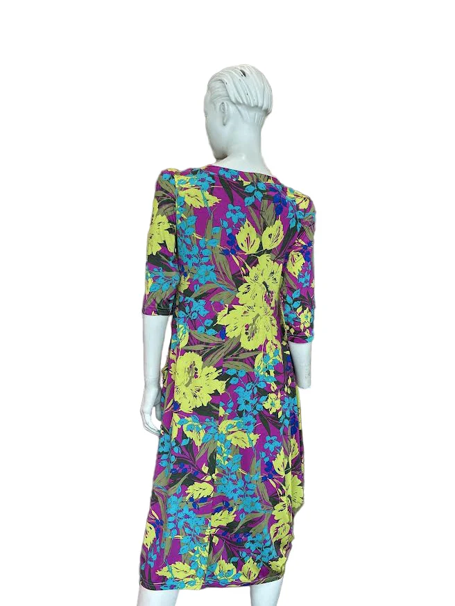 Bittermoon Chloe Dress - Lime Floral Splash - Image 4