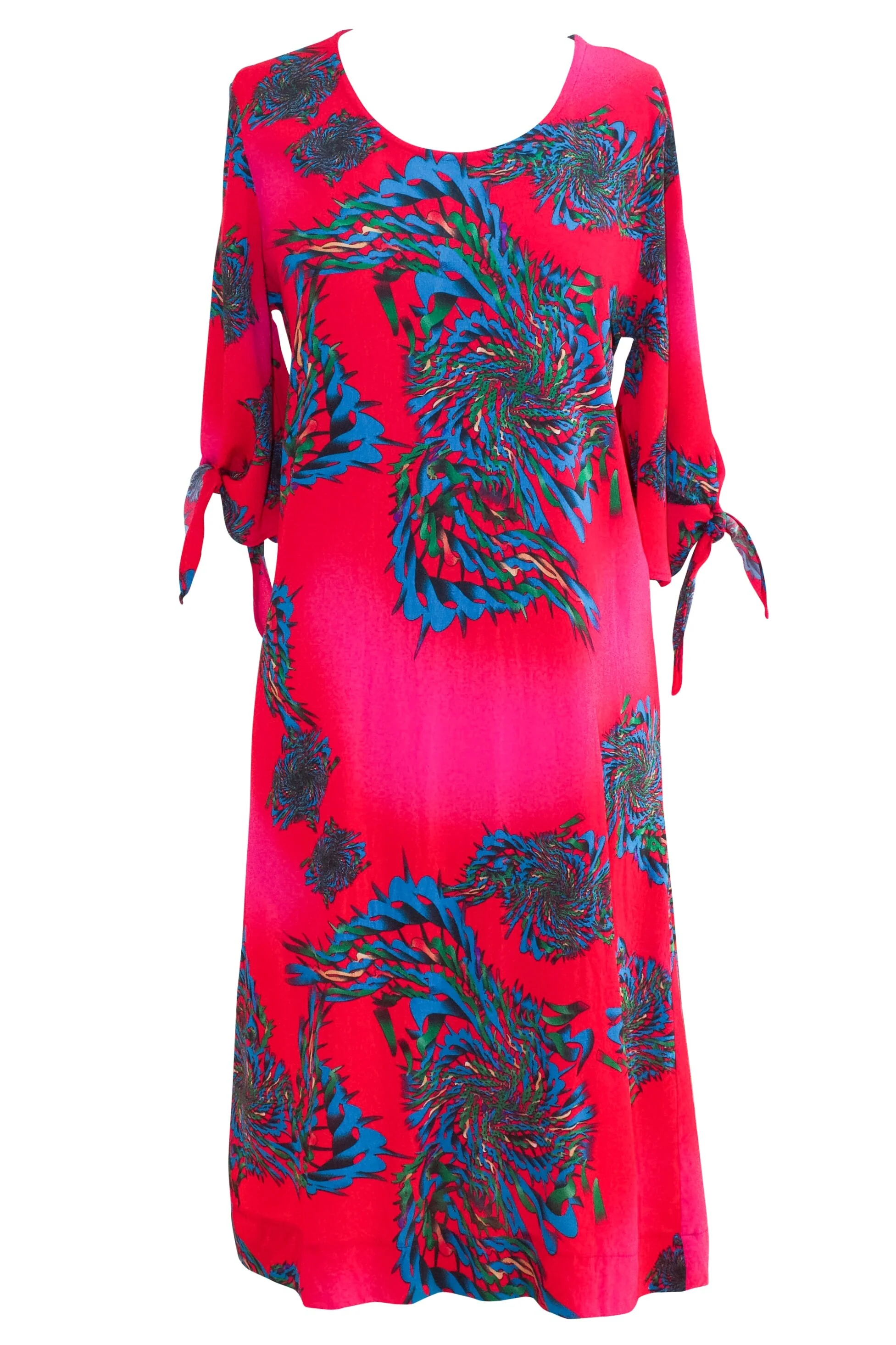 Bittermoon Fluted Sleeve Dress