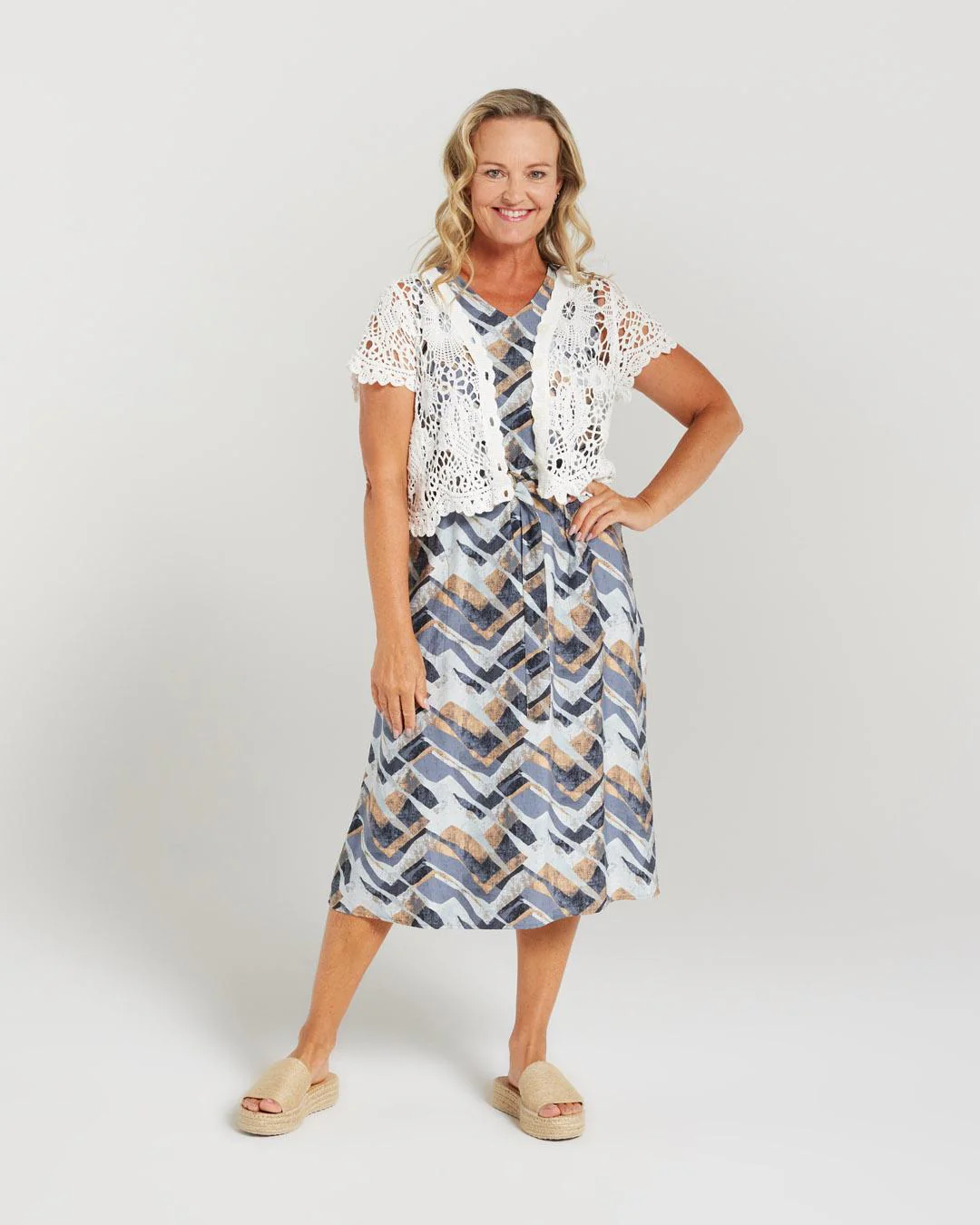 Blackstone Amy Cardigan- White - Image 2