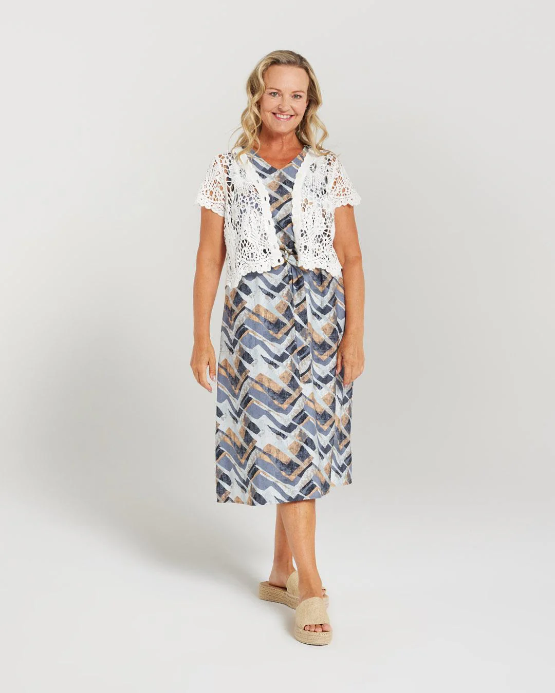 Blackstone Amy Cardigan- White - Image 4
