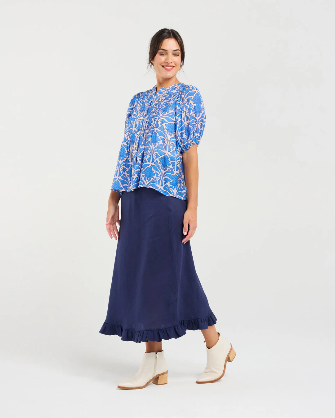 Blackstone Bridget Shirt - Blue - Image 3