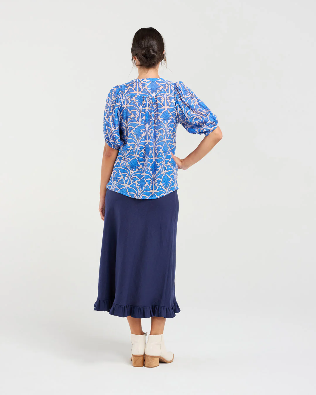 Blackstone Bridget Shirt - Blue - Image 4