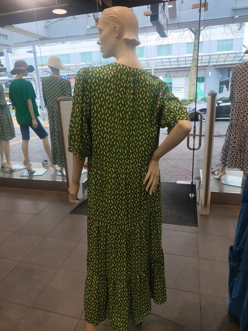 Blackstone Dress- Green Fig - Image 2