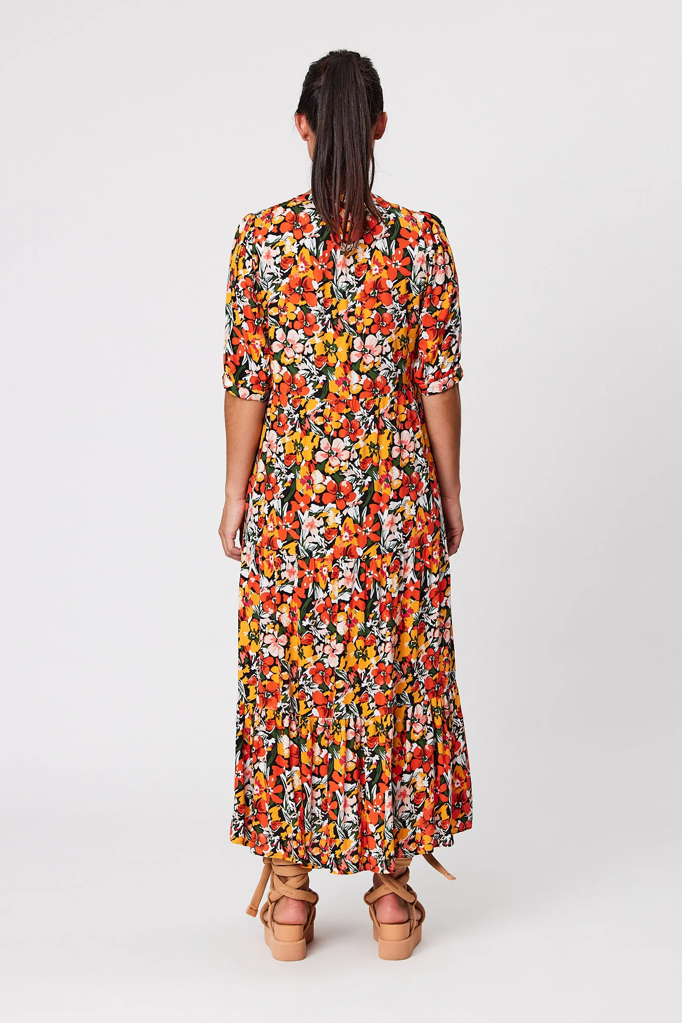 Blackstone Dress Tangelo/Black - Image 3