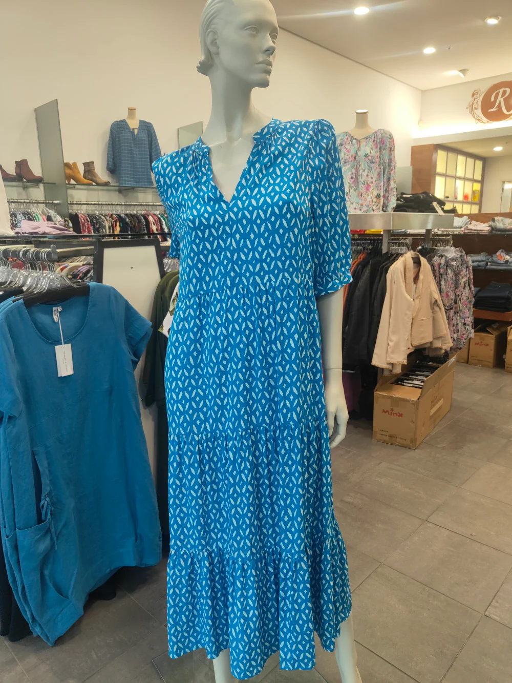 Blackstone Dress Blue Saphire