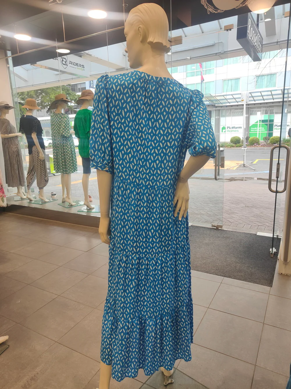 Blackstone Dress Blue Saphire - Image 2