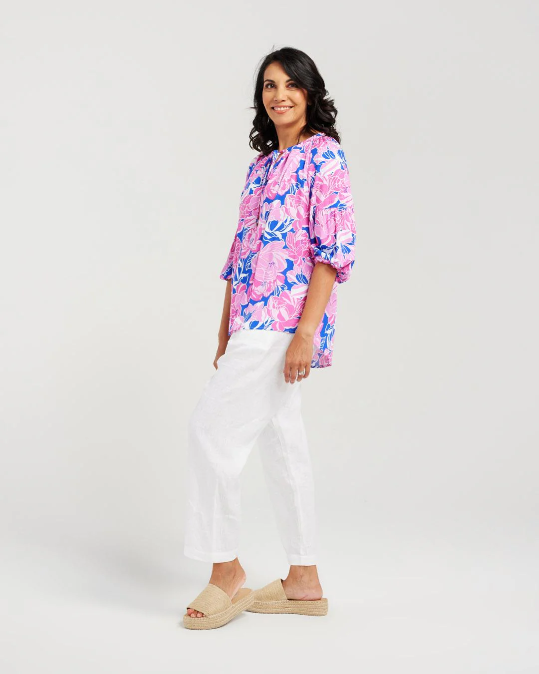 Blackstone Emma Top- Super Pink - Image 2